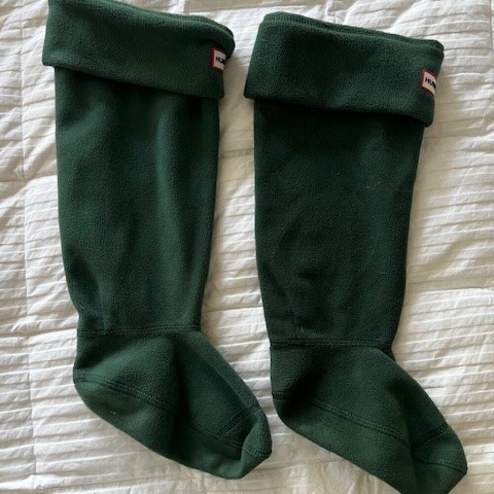 Hunter Medium Green Tall Boot Socks